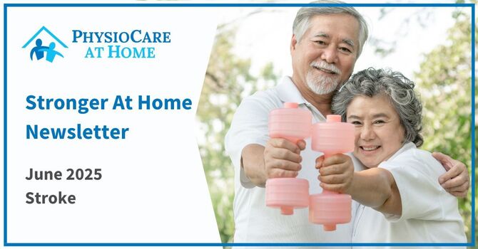 Stronger At Home Newsletter - Stroke image