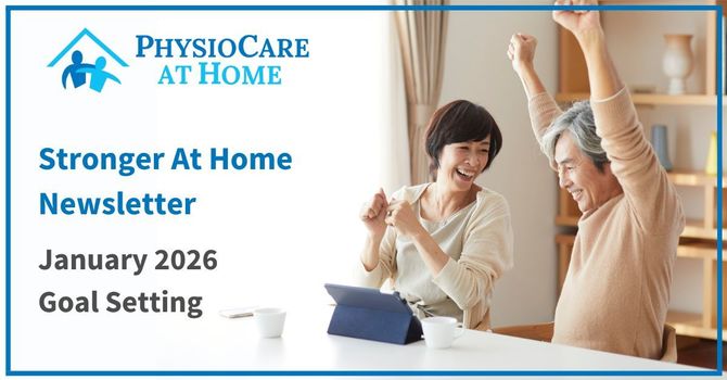 Stronger At Home Newsletter - Goal Setting